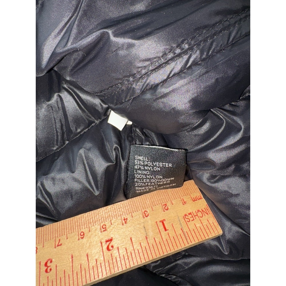 A.N.A Women's Packable Premium 80% Down Puffer Vest Jacket Gray Size Large ANA - Picture 5 of 10